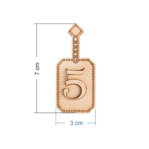 Poste Calendario LAser - medida 2